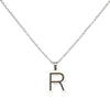 304 Stainless Steel Sweet Polishing Letter Pendant Necklace