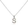 304 Stainless Steel Sweet Polishing Letter Pendant Necklace