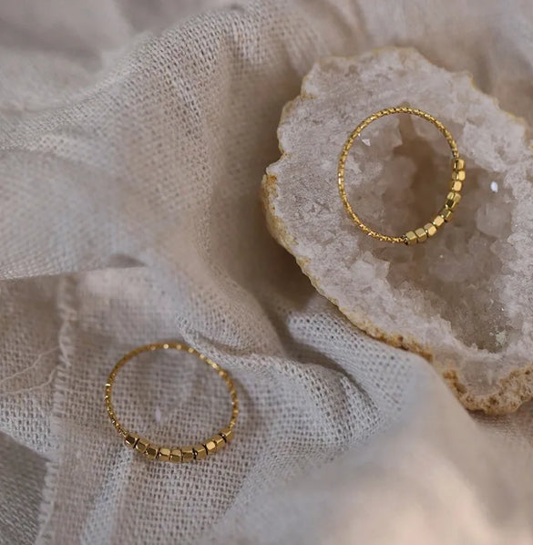 304 Stainless Steel Titanium Steel 18K Gold Plated Simple Style Classic Style Commute Plating Inlay Sun Star Moon Zircon Rings