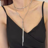 Wholesale Jewelry Casual Classic Style Geometric 316 Stainless Steel  18K Gold Plated Long Necklace