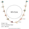 316 Stainless Steel  Gravel 18K Gold Plated Simple Style Classic Style Plating Irregular Bracelets Earrings