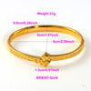IG Style Elegant Classic Style Stripe Waves Knot 316L Stainless Steel  18K Gold Plated No Inlay Bangle In Bulk