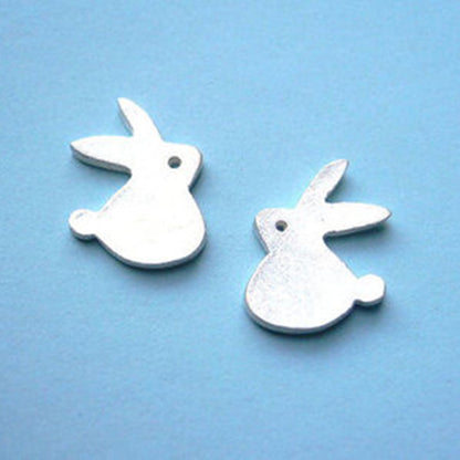 Alloy Plating Gold Silver Hooligan Rabbit Earrings Animal Earrings Wholesale