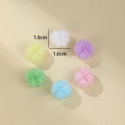 5 PCS/Package 16 * 16mm Hole 1~1.9mm Synthetic Resin Four Leaf Clover Beads