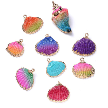 5 PCS/Package Shell Shell Pendant