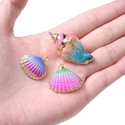 5 PCS/Package Shell Shell Pendant