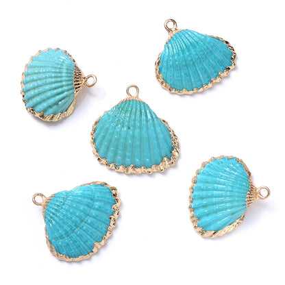 5 PCS/Package Shell Shell Pendant