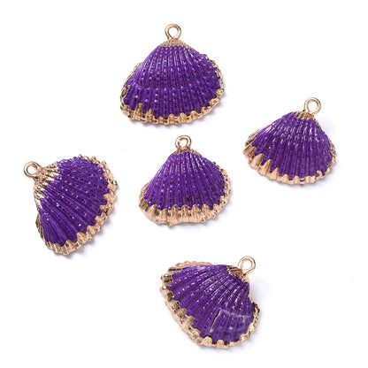 5 PCS/Package Shell Shell Pendant