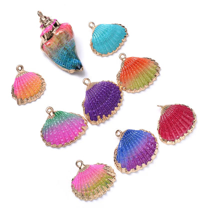 5 PCS/Package Shell Shell Pendant