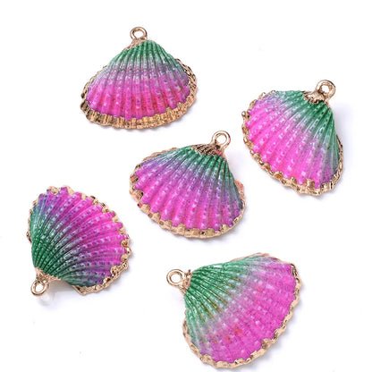 5 PCS/Package Shell Shell Pendant