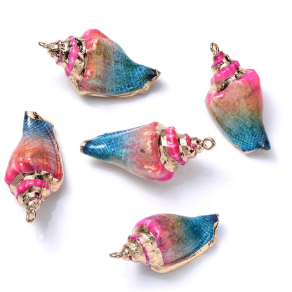 5 PCS/Package Shell Shell Pendant