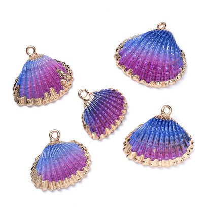 5 PCS/Package Shell Shell Pendant