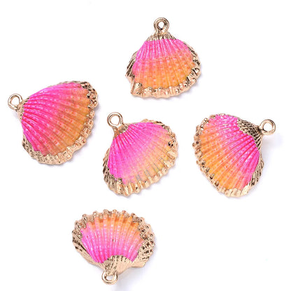 5 PCS/Package Shell Shell Pendant