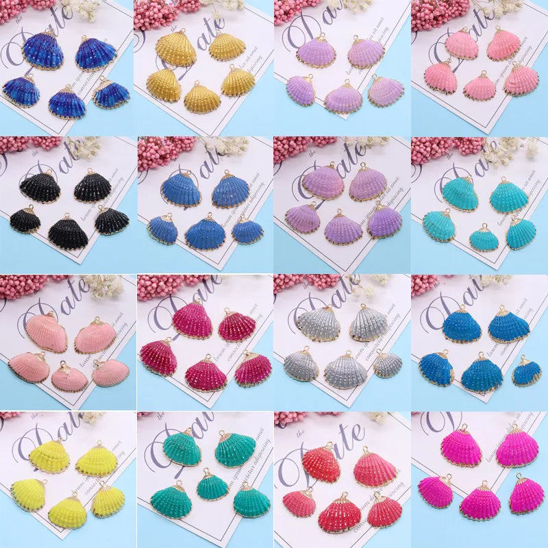 5 PCS/Package Shell Shell Pendant