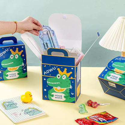 61 Children'S Day Online Celebrity Gift Creative Cute Surprise Birthday Portable Paper School Book Packaging Gift Box Wholesale