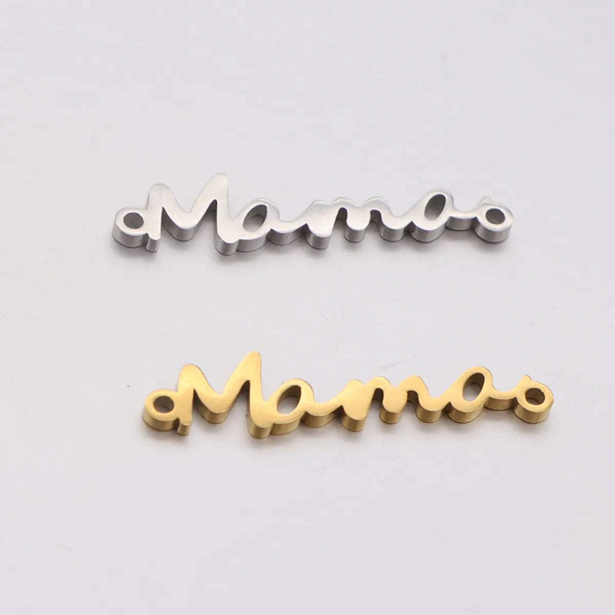 7*32mm 304 Stainless Steel Letter Pendant