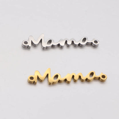 7*32mm 304 Stainless Steel Letter Pendant