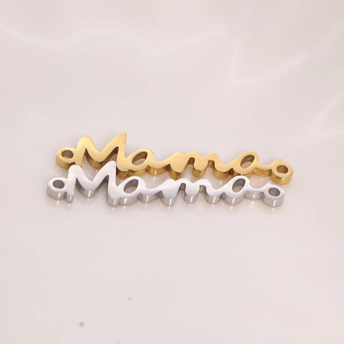 7*32mm 304 Stainless Steel Letter Pendant