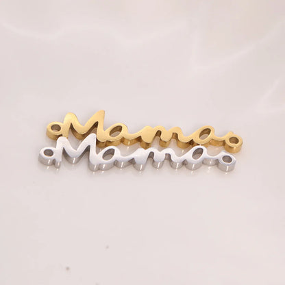 7*32mm 304 Stainless Steel Letter Pendant