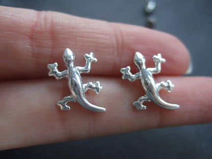 Fashion Insect Gecko Lizard Ear Studs Chameleon Ear Studs Animal Crocodile Ear Studs Dinosaur Ear Studs