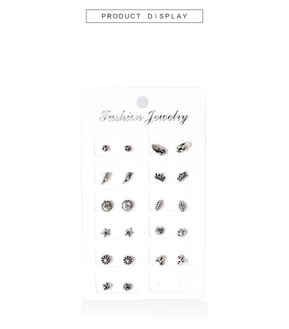 Wholesale Jewelry Fashion Flip Flops Pine Cone Shape Earring 11 Pairs Set Gooddiy