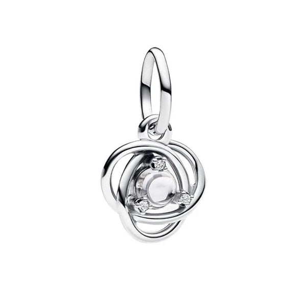 9 * 11mm Copper Zircon Geometric Pendant