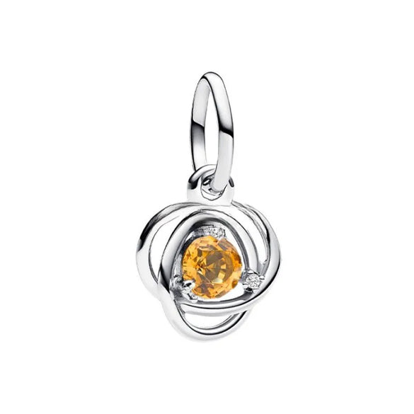 9 * 11mm Copper Zircon Geometric Pendant