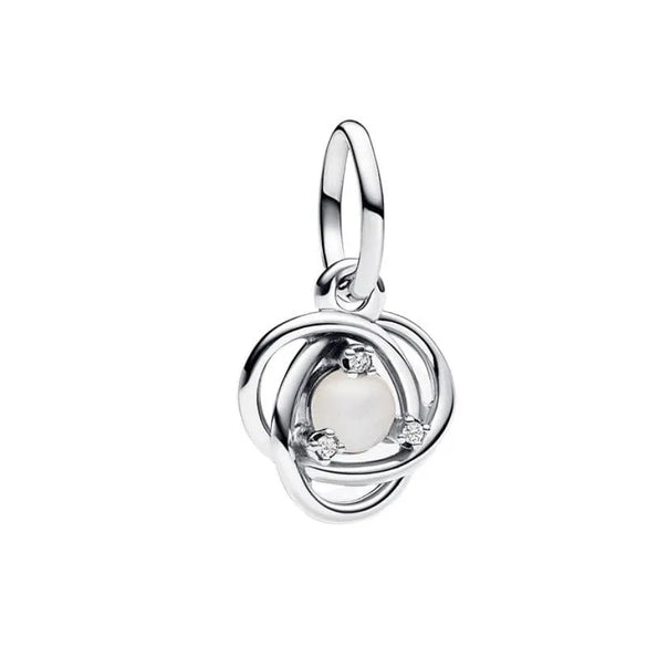 9 * 11mm Copper Zircon Geometric Pendant