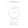 925 Sterling Silver Cable Chain Bracelets IG Style Simple Style