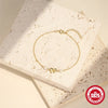 925 Sterling Silver Cable Chain Bracelets Simple Style