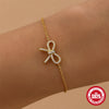 925 Sterling Silver Cable Chain Bracelets Simple Style