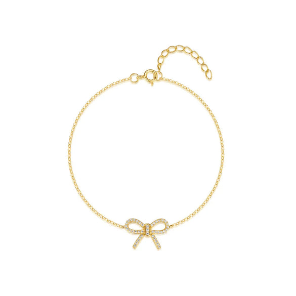 925 Sterling Silver Cable Chain Bracelets Simple Style