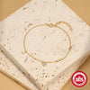 925 Sterling Silver Cable Chain Multi Charms Bracelet Bracelets IG Style Simple Style