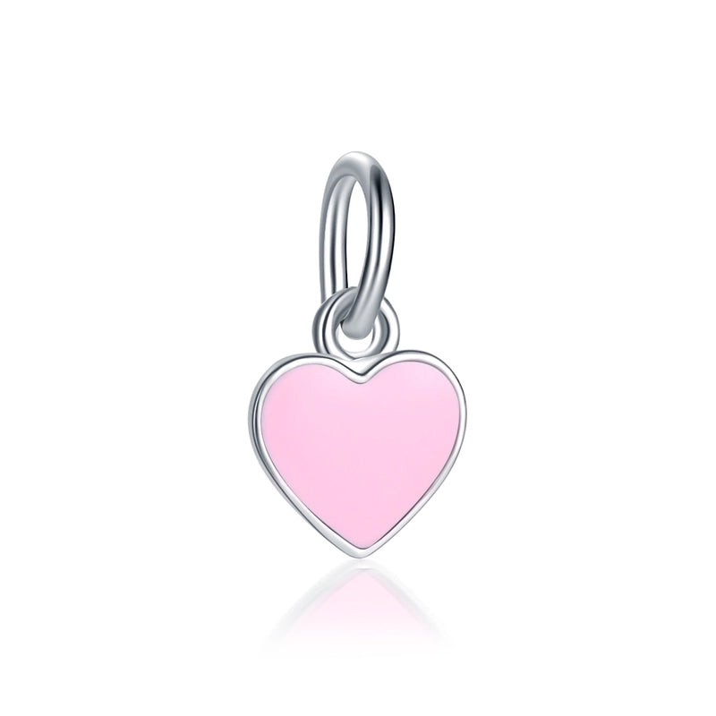 Cute Heart Shape Alloy Enamel Jewelry Accessories