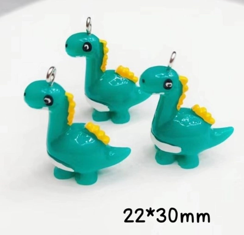 20 Pieces Cute Sweet Tortoise Rabbit Swan Resin Stoving Varnish Jewelry Accessories