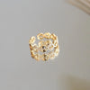 Fashion Round Heart Shape Copper Zircon Rings In Bulk