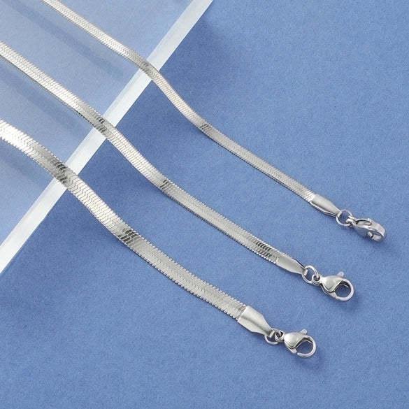 Fashion Solid Color Stainless Steel Plating Bracelets