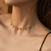 Ig Style Simple Style Solid Color Copper Plating Chain 18k Gold Plated Necklace
