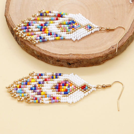 Bohemian Geometric Resin Women's Earrings 1 Pair