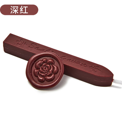 Fire lacquer wax printing mud retro fire lacquer with core wax stick arrow pattern fire lacquer wax sealing wax strip sealing printing mud fire lacquer seal