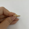 Cross-border new 26 initials micro-inlaid zircon open rings ins style personalized design English letter jewelry