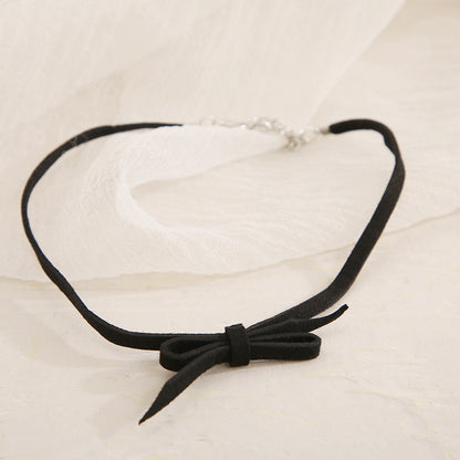 Simple Style Bow Knot Hemp Rope Choker