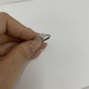 Cross-border new 26 initials micro-inlaid zircon open rings ins style personalized design English letter jewelry