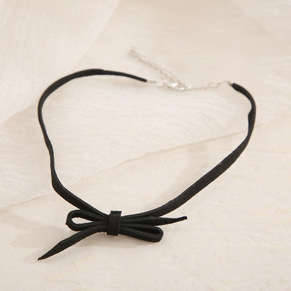 Simple Style Bow Knot Hemp Rope Choker