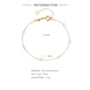 Elegant Geometric Sterling Silver Plating Bracelets