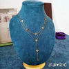 Cartoon Geometric Titanium Steel 18K Gold Plated Necklaces