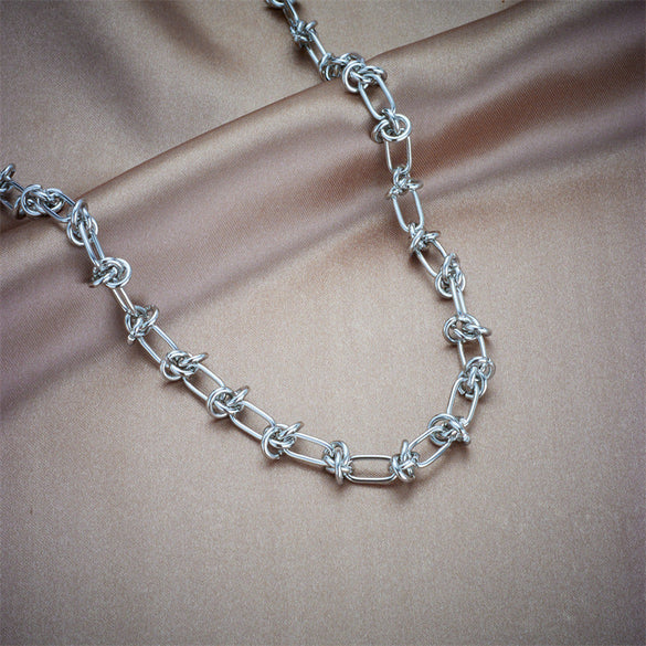 Unisex Chain Titanium Steel Electroplating Jewelry Sets