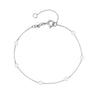 Elegant Geometric Sterling Silver Plating Bracelets