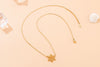 Kalen New European And American Foreign Trade Fashion Personalized Snowflake Necklace Fresh Christmas Gift Necklace Wholesale