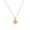 Minimalist U-Shape Geometric Titanium Steel 18K Gold Plated Necklaces